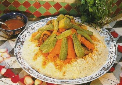 PLAT DE COUSCOUS
